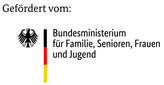Bundesministeriums für Familie, Senioren, Frauen und Jugend (BMFSFJ) Logo